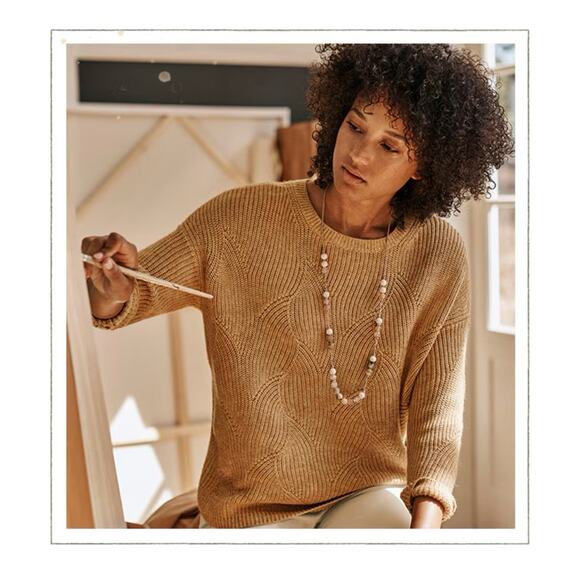 J.Jill Textured Pullover Sweater - Picture 1 of 7